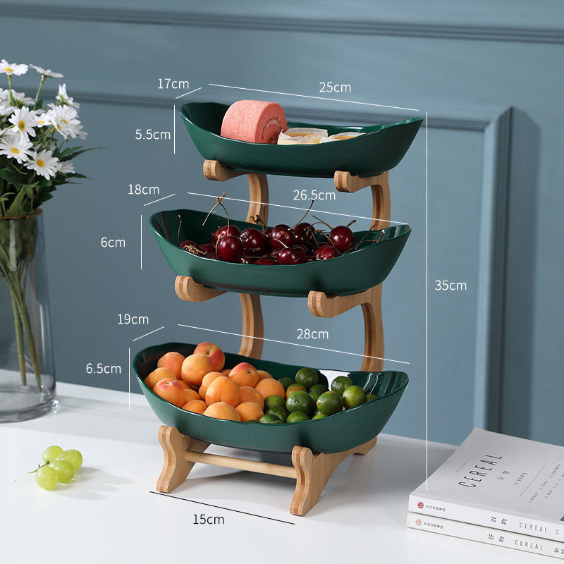 Multi-Layer Fruit Rack and Tray
