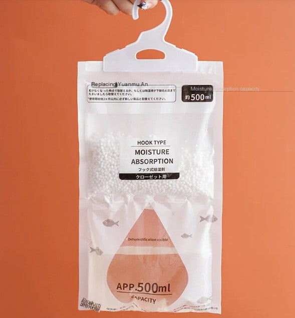 Hanging Dehumidifier Bag for Closets