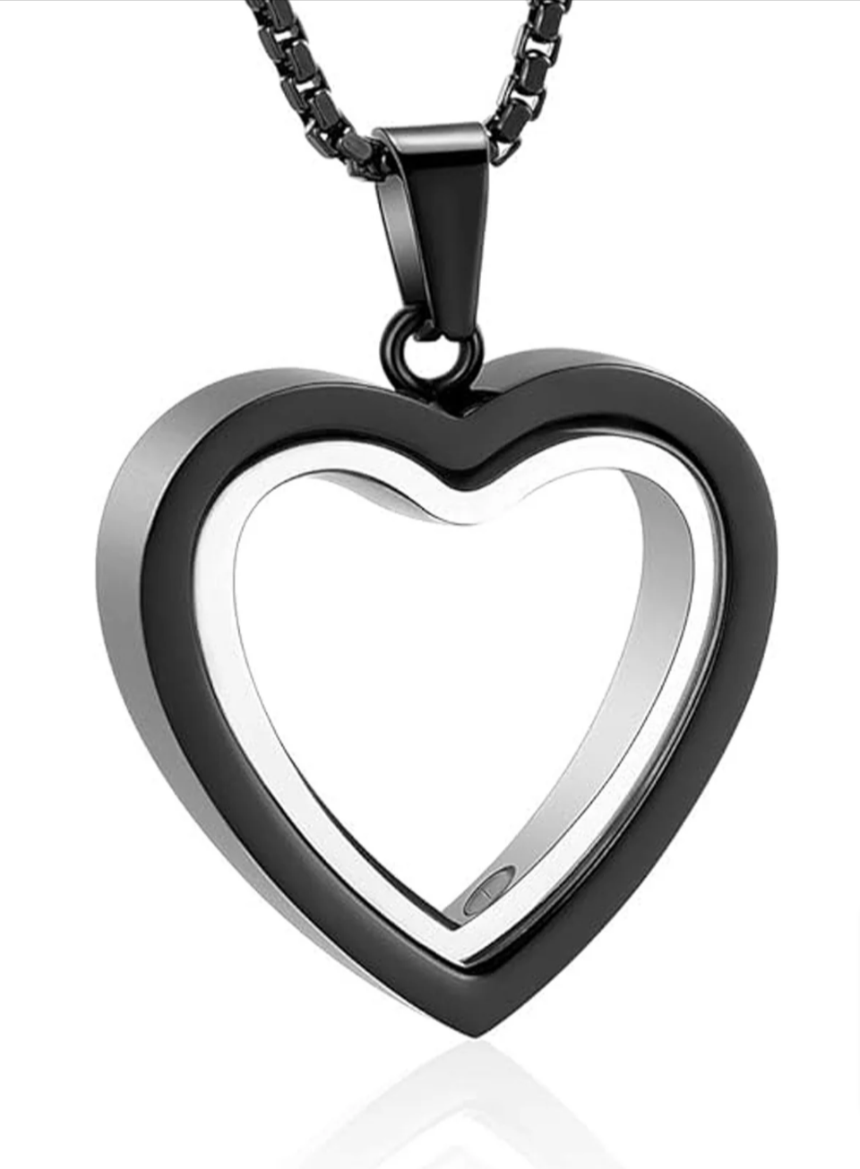 Stainless Steel Heart Cremation Pendant