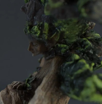 Forest Goddess Tree Man Resin Sculpture