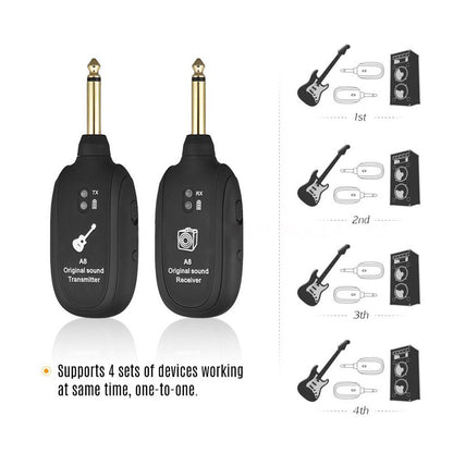 A8 Wireless Guitar Transmission System