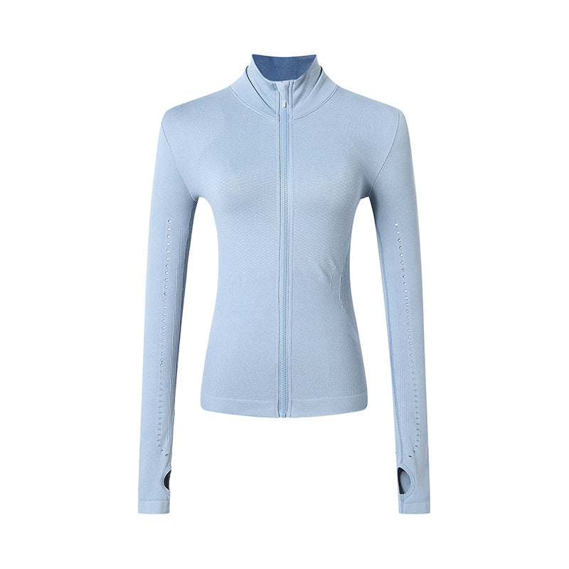 Women's Long Sleeve Zip Sports Jacket
