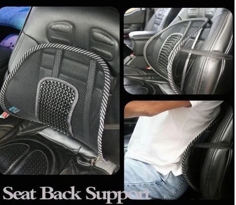 Ergonomic Car Seat Back Cushion