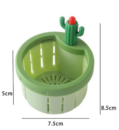 Cactus Kitchen Sink Strainer with Handle