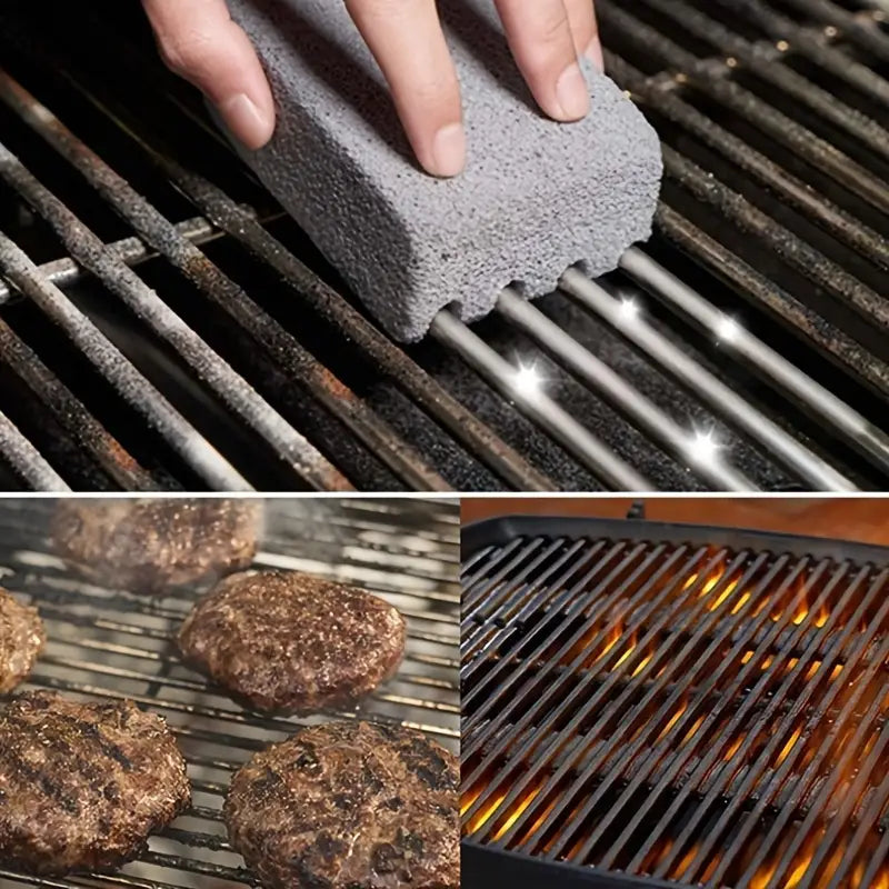 Grill Griddle Cleaning Brick for BBQ Racks