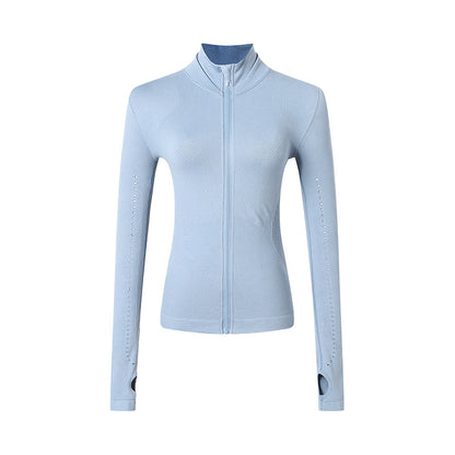 Women's Long Sleeve Zip Sports Jacket