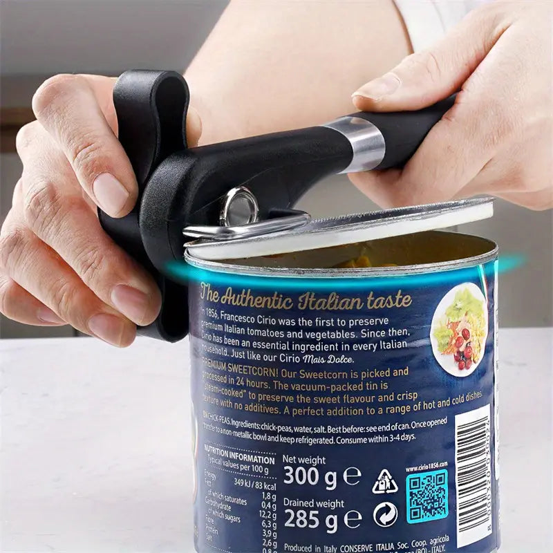Stainless Steel Single-Handle Can Opener