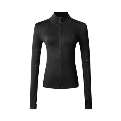 Women's Long Sleeve Zip Sports Jacket