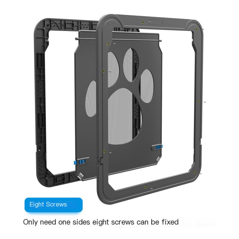 Scratch-Resistant Creative Pet Door