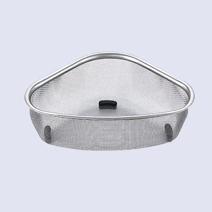 Triangular Stainless Steel Sink Strainer