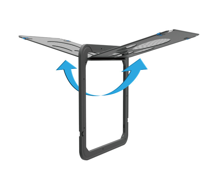 Scratch-Resistant Creative Pet Door