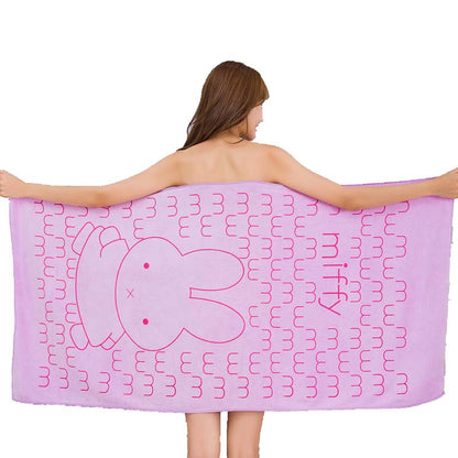Cartoon Microfiber Beach Towel Dress