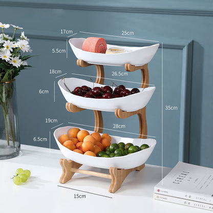 Multi-Layer Fruit Rack and Tray