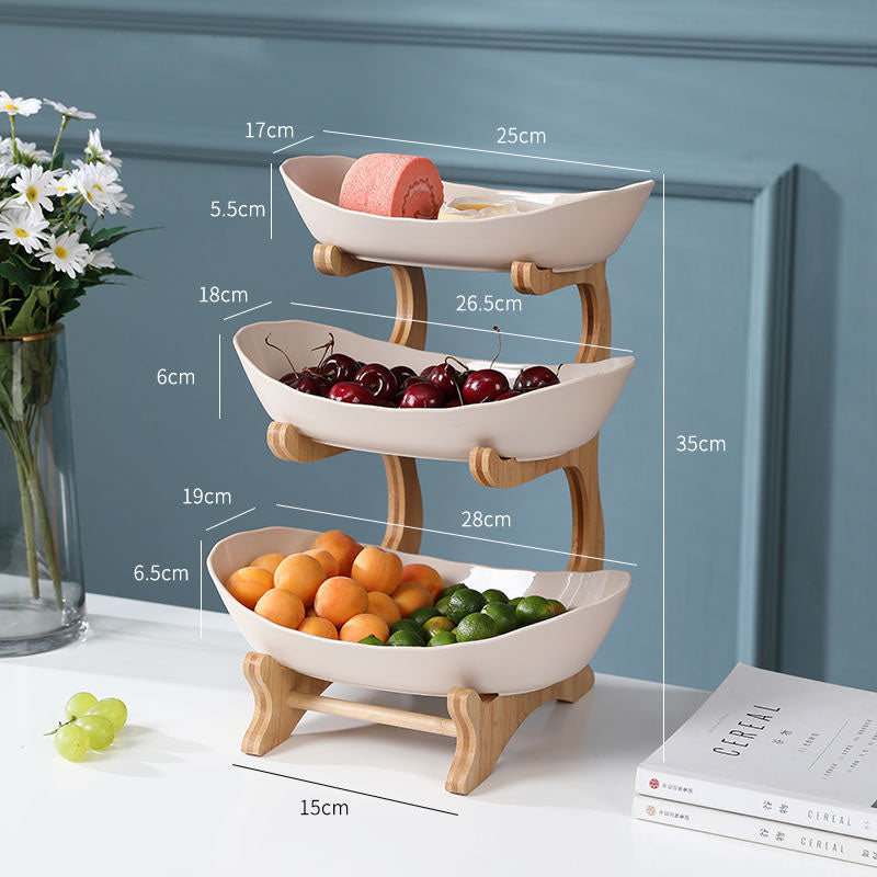 Multi-Layer Fruit Rack and Tray