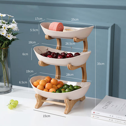 Multi-Layer Fruit Rack and Tray