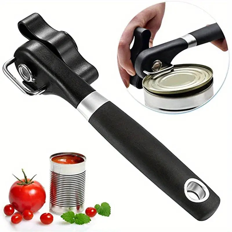 Stainless Steel Single-Handle Can Opener