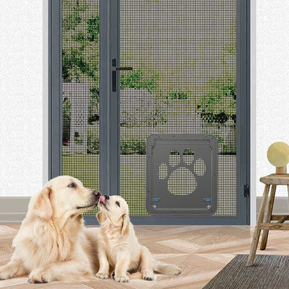 Scratch-Resistant Creative Pet Door