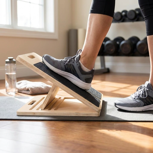 Portable Calf Stretcher Incline Step lifestyle