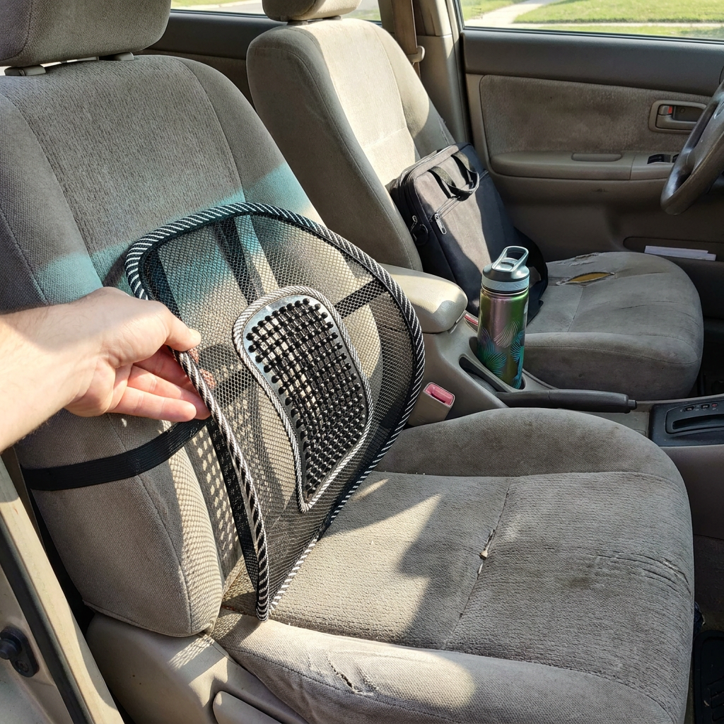 Car Seat Chair Back Cushion lifestyle