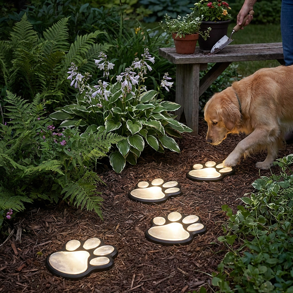Solar Bear Paw Light lifestyle