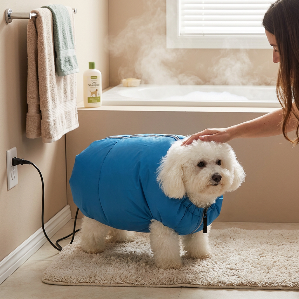 Pet Drying Box lifestyle