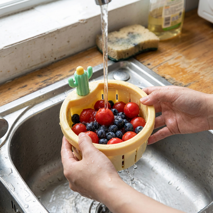 Cactus Kitchen Sink Strainer lifestyle