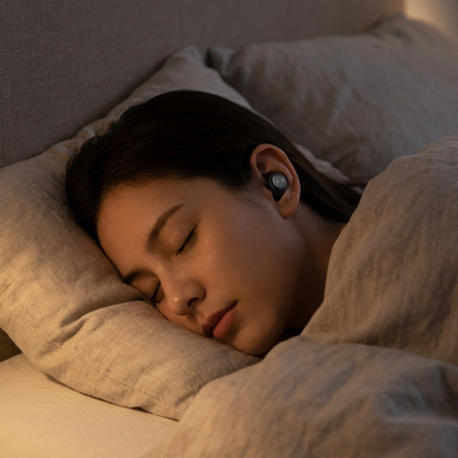 Sleep Earplugs worn for sleep